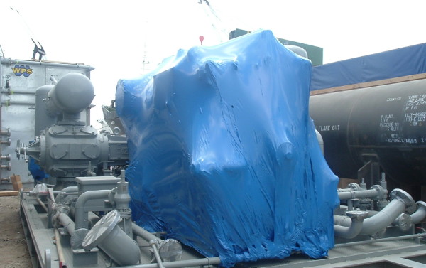 EQUIPO DE COMPRESION DE GAS EN PUERTO DE COMODORO RIVADAVIA